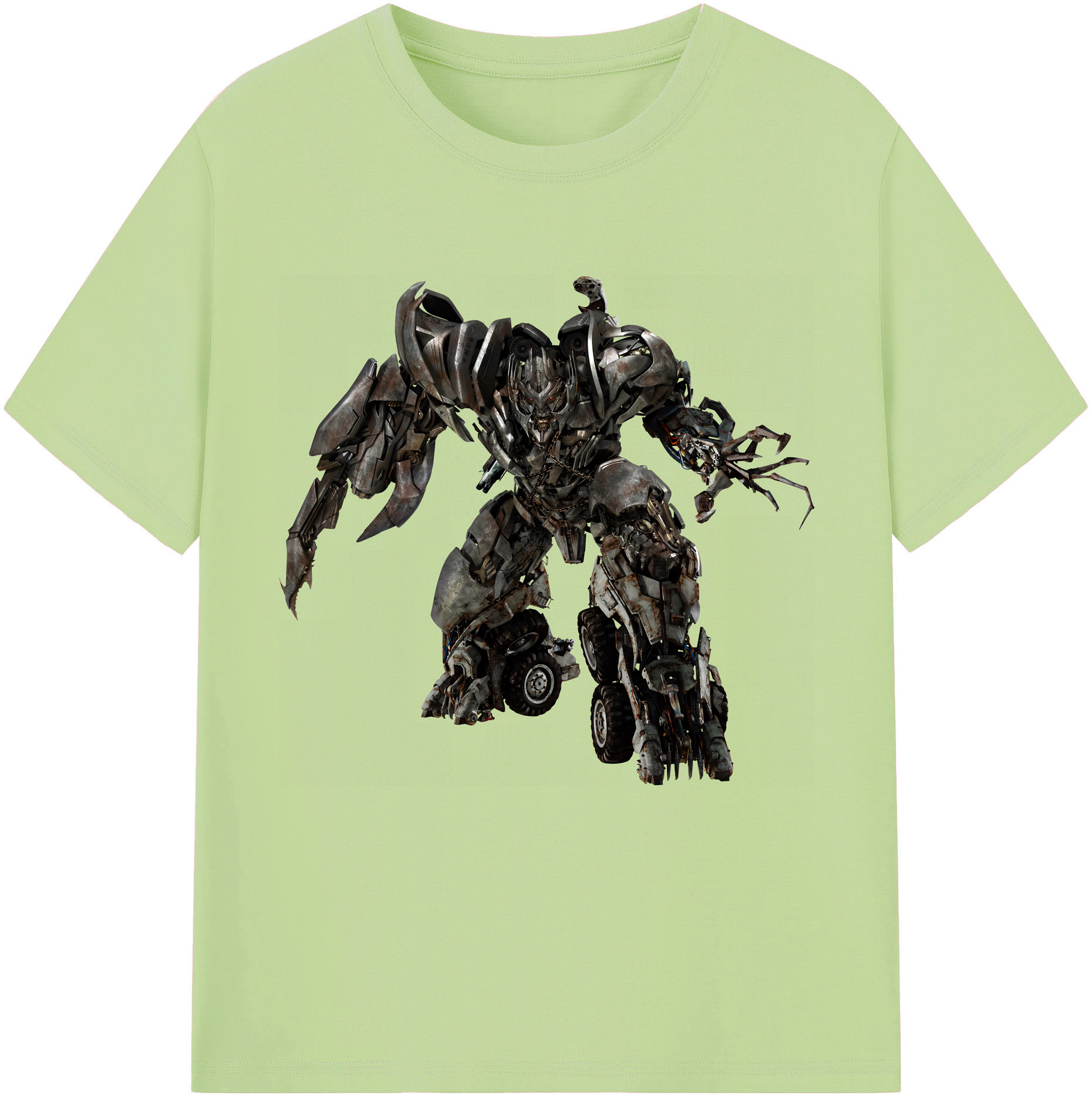 （画像用） Transformers トランスフォーマー 綿100％半袖Tシャツ（フロントプリント）